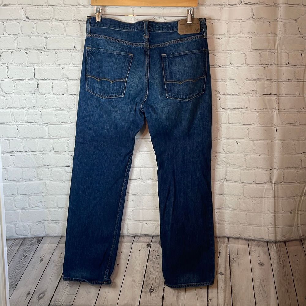 American Eagle Slim Straight Men’s Jeans size 34 x 32 - Picture 4 of 8